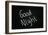 Good Night-airdone-Framed Art Print