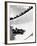 Good of Cresta Run, Bobsled Run, Coasting around Sunny Bend as People Peer from Above the Track-Alfred Eisenstaedt-Framed Photographic Print