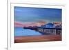 Good Old Brighton Pier East Sussex United Kingdom-Markus Bleichner-Framed Art Print