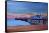 Good Old Brighton Pier East Sussex United Kingdom-Markus Bleichner-Framed Stretched Canvas