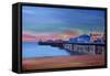 Good Old Brighton Pier East Sussex United Kingdom-Markus Bleichner-Framed Stretched Canvas