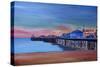 Good Old Brighton Pier East Sussex United Kingdom-Markus Bleichner-Stretched Canvas