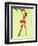 Good Pickin's Pin-Up c1940s-Art Frahm-Framed Art Print