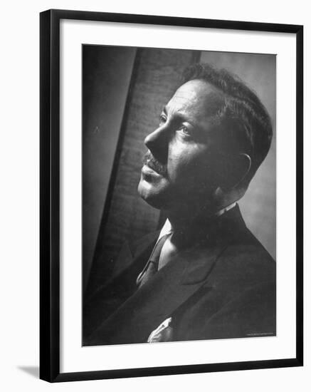 Good Portrait of Author and Playwright Tennessee Williams-W^ Eugene Smith-Framed Premium Photographic Print