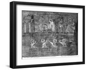 Good Samaritan, from the Codex Purpureus-null-Framed Giclee Print