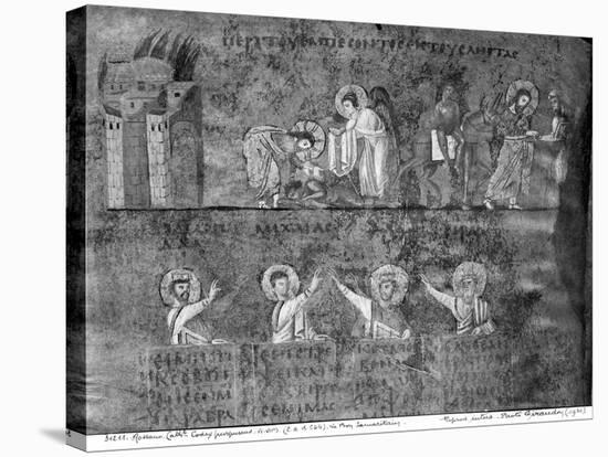 Good Samaritan, from the Codex Purpureus-null-Stretched Canvas