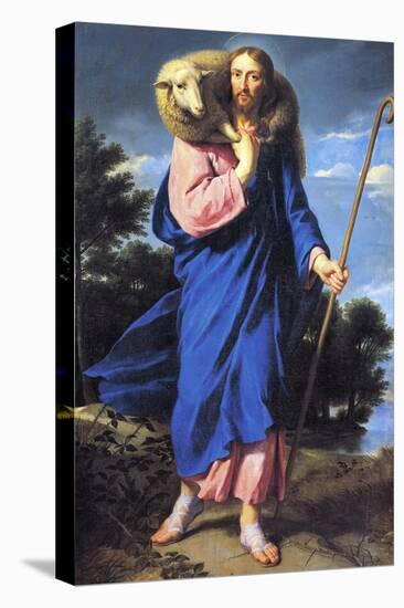 Good Shepherd-Philippe De Champaigne-Stretched Canvas