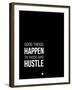 Good Thing Happen Black and White-NaxArt-Framed Art Print