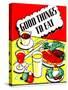 Good Things To Eat-null-Stretched Canvas