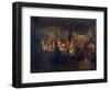 Good Time During an Evening in a Bavarian Inn, 1861-Moritz Von Schwind-Framed Giclee Print