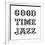 Good Time Jazz-null-Framed Art Print