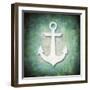 Good Times Beach Anchor-LightBoxJournal-Framed Giclee Print