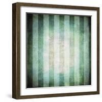 Good Times Beach Stripes-LightBoxJournal-Framed Giclee Print