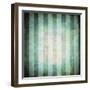 Good Times Beach Stripes-LightBoxJournal-Framed Giclee Print