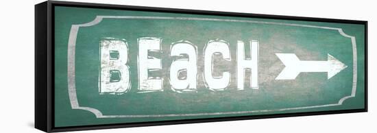 Good Times Beach-LightBoxJournal-Framed Stretched Canvas