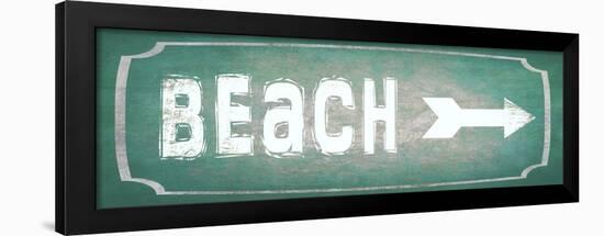 Good Times Beach-LightBoxJournal-Framed Giclee Print