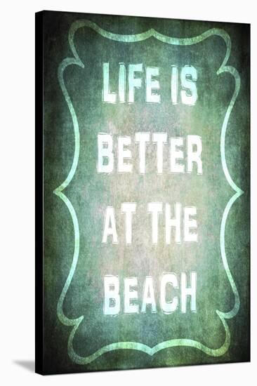 Good Times Better Beach-LightBoxJournal-Stretched Canvas