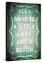 Good Times Love Beach-LightBoxJournal-Stretched Canvas