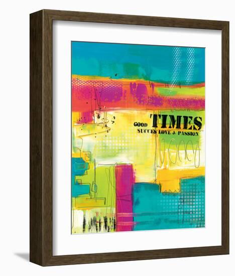 Good Times-Lucy Cloud-Framed Art Print