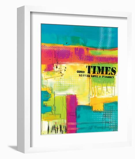 Good Times-Lucy Cloud-Framed Art Print