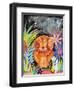 Good to Be King Lion-Wyanne-Framed Giclee Print