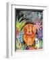 Good to Be King Lion-Wyanne-Framed Giclee Print