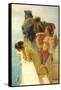 Good Vantage Point-Sir Lawrence Alma-Tadema-Framed Stretched Canvas