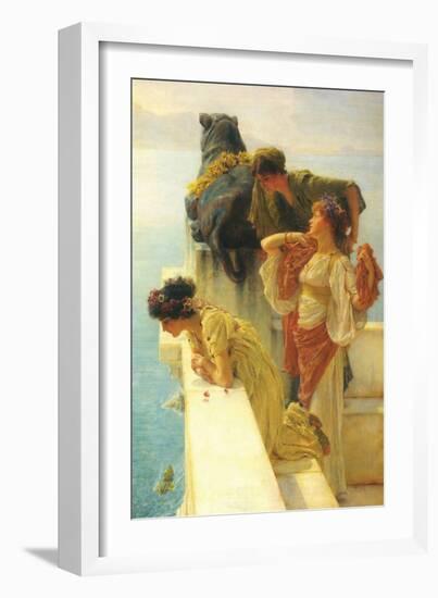 Good Vantage Point-Sir Lawrence Alma-Tadema-Framed Art Print