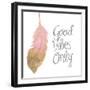 Good Vibes And Smiles II-Elizabeth Medley-Framed Art Print