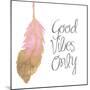 Good Vibes And Smiles II-Elizabeth Medley-Mounted Art Print