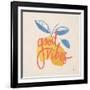 Good Vibes Lemons I Bright-Janelle Penner-Framed Art Print