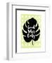 Good Vibes Only Green-Bella Dos Santos-Framed Art Print