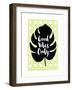 Good Vibes Only Green-Bella Dos Santos-Framed Art Print