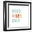 Good Vibes Only Pastel-Ann Kelle-Framed Art Print