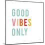 Good Vibes Only Pastel-Ann Kelle-Mounted Art Print