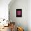 Good Vibes Only - Pink Neon-null-Framed Stretched Canvas displayed on a wall