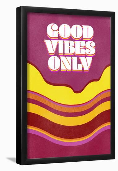 Good Vibes Only-null-Framed Poster