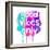 Good Vibes Only-Bella Dos Santos-Framed Art Print