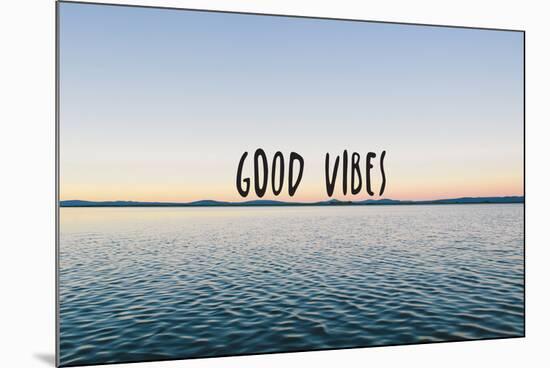 Good Vibes-null-Mounted Poster