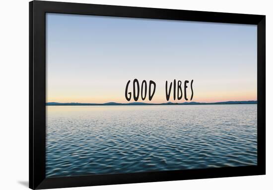 Good Vibes-null-Framed Poster