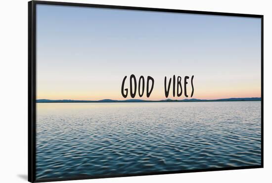 Good Vibes-null-Framed Poster