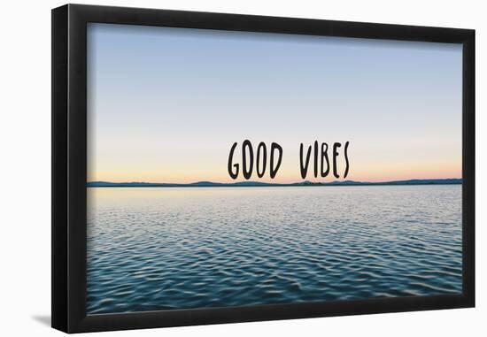 Good Vibes-null-Framed Poster