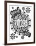 Good Vibes-Erin Clark-Framed Premium Giclee Print