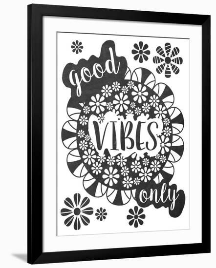 Good Vibes-Erin Clark-Framed Premium Giclee Print