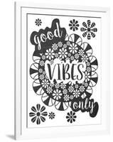 Good Vibes-Erin Clark-Framed Giclee Print