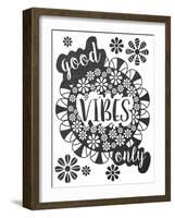 Good Vibes-Erin Clark-Framed Giclee Print