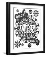 Good Vibes-Erin Clark-Framed Giclee Print