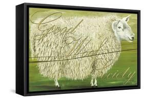 Good Wool Society-Gigi Begin-Framed Stretched Canvas