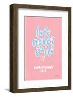 Good Words III-Becky Thorns-Framed Photographic Print