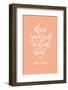 Good Words VI-Becky Thorns-Framed Photographic Print